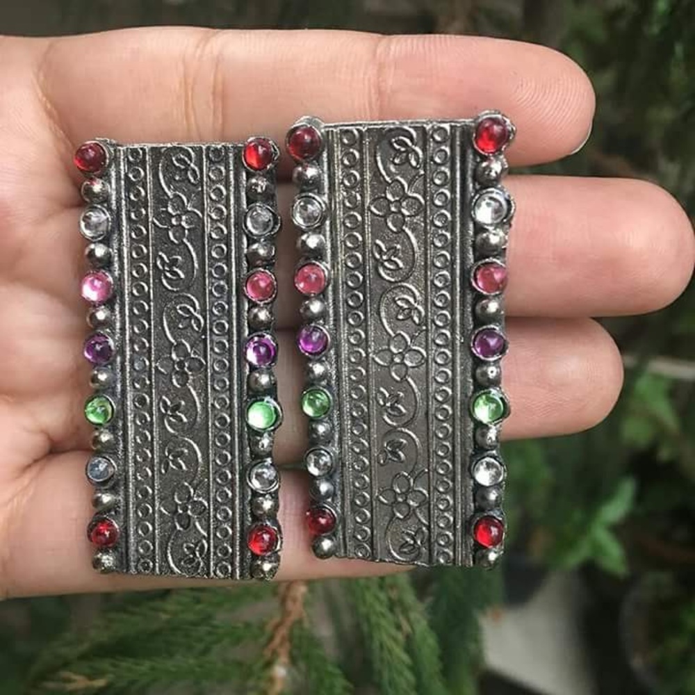 Earrings Indian jewelry in usa oxidized jewelry